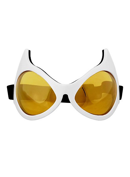 Lunettes Yeux De Chat Blanches Maskworld Com